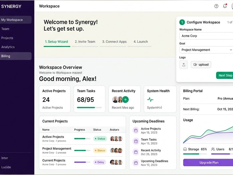Onboarding flow