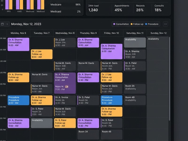 New admin console