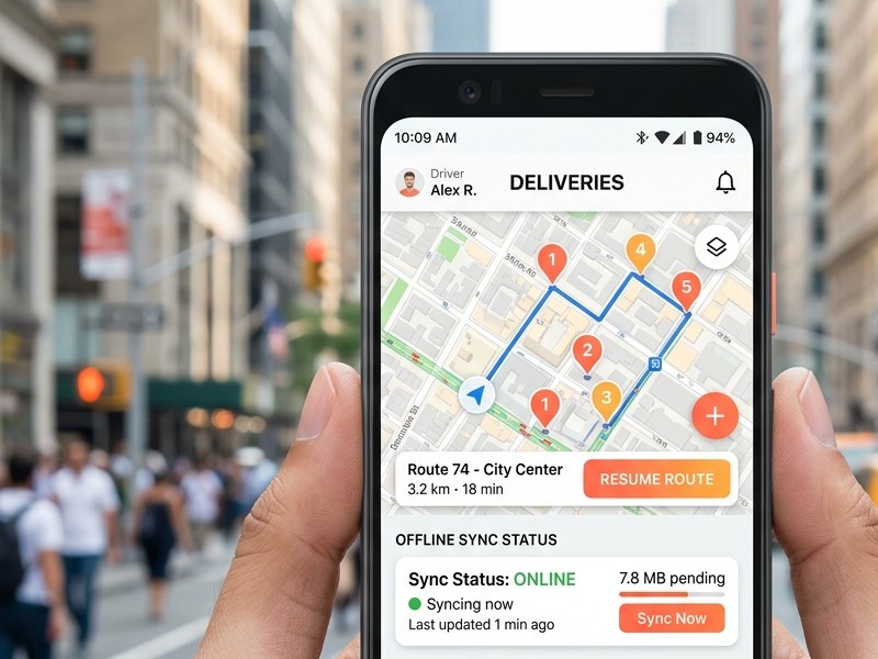 Offline proof of delivery